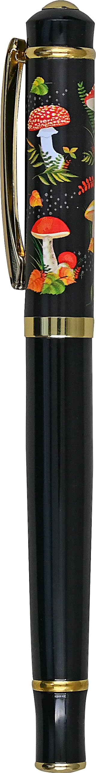 Mushrooms Fountain Pen with Fine Nib (includes black ink cartridge and piston coverter) Books