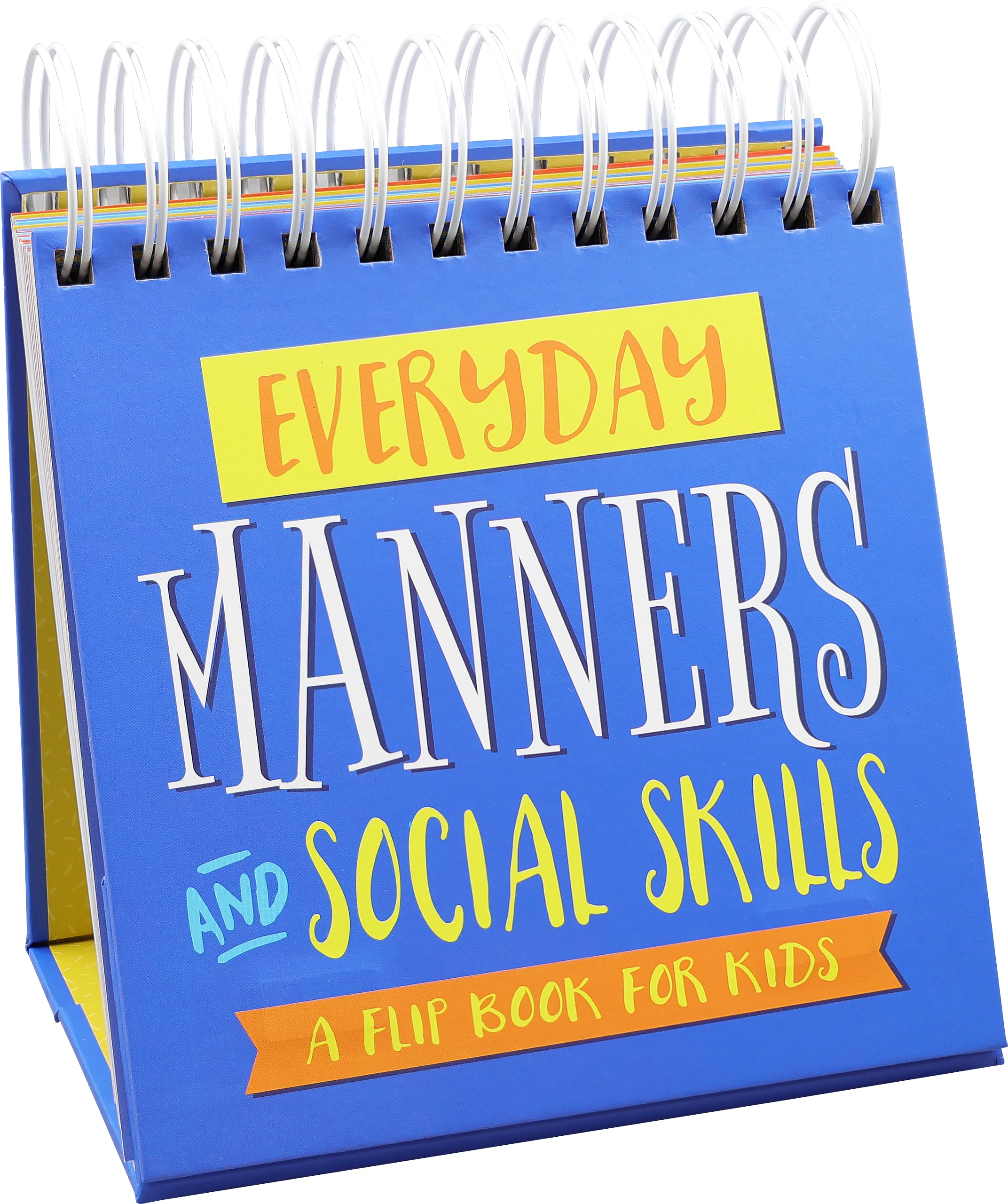Everyday Manners and Social Skills - a Flip Book for Kids Non-fiction