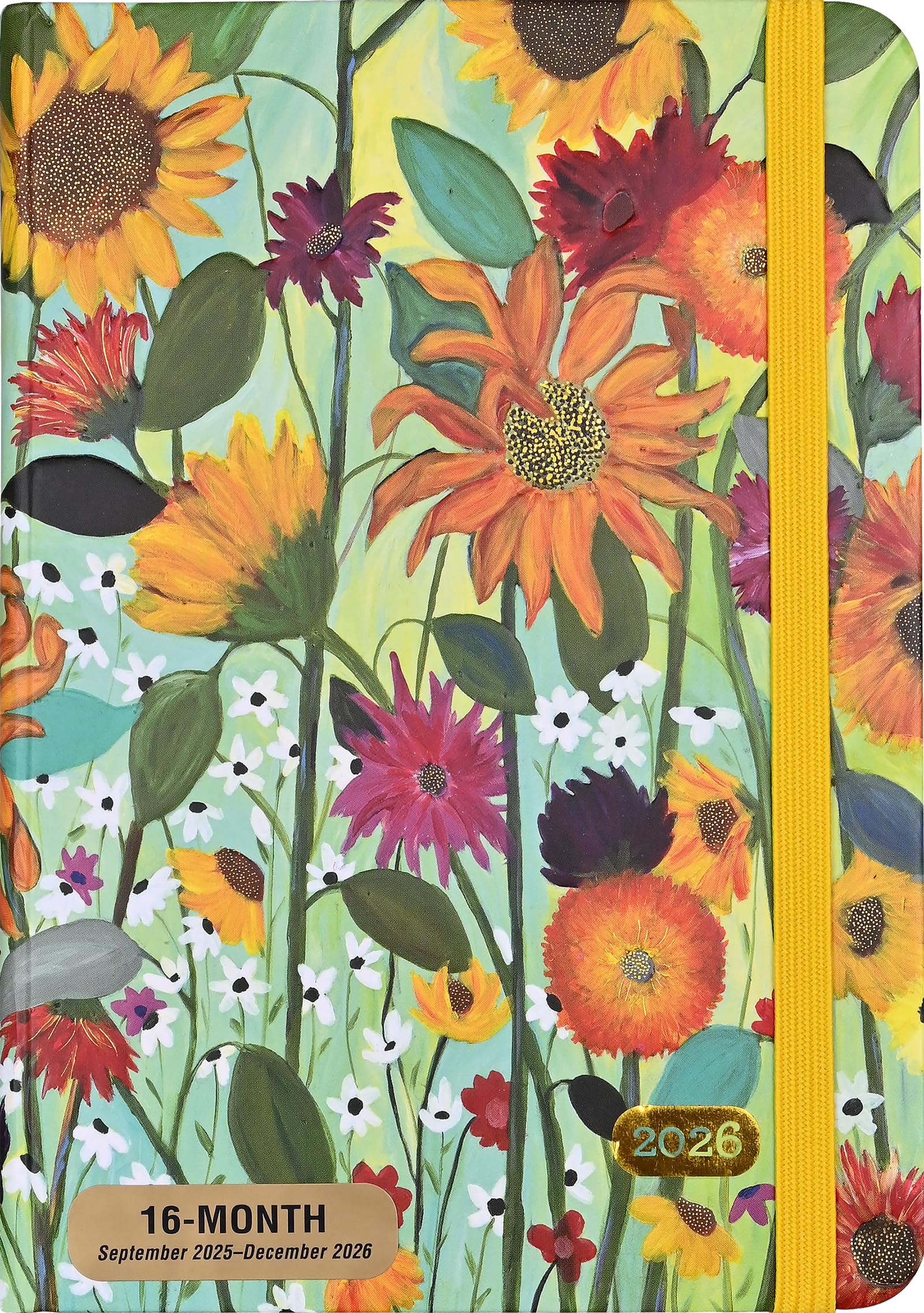 2026 Sunflower Dreams Weekly Planner (16 months, Sept 2025 to Dec 2026) Books