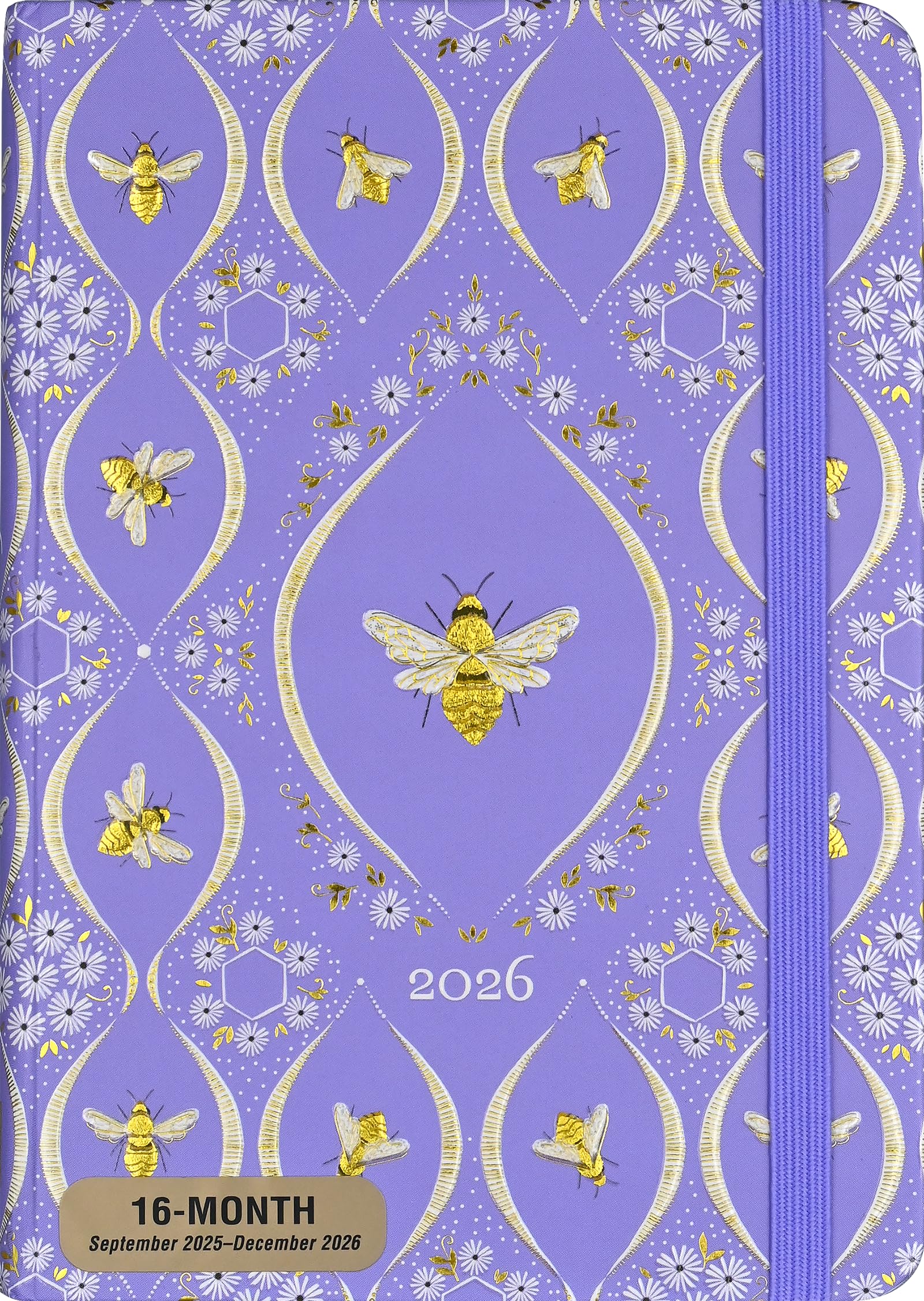 2026 Florentine Bees Weekly Planner (16 months, Sept 2025 to Dec 2026) Books