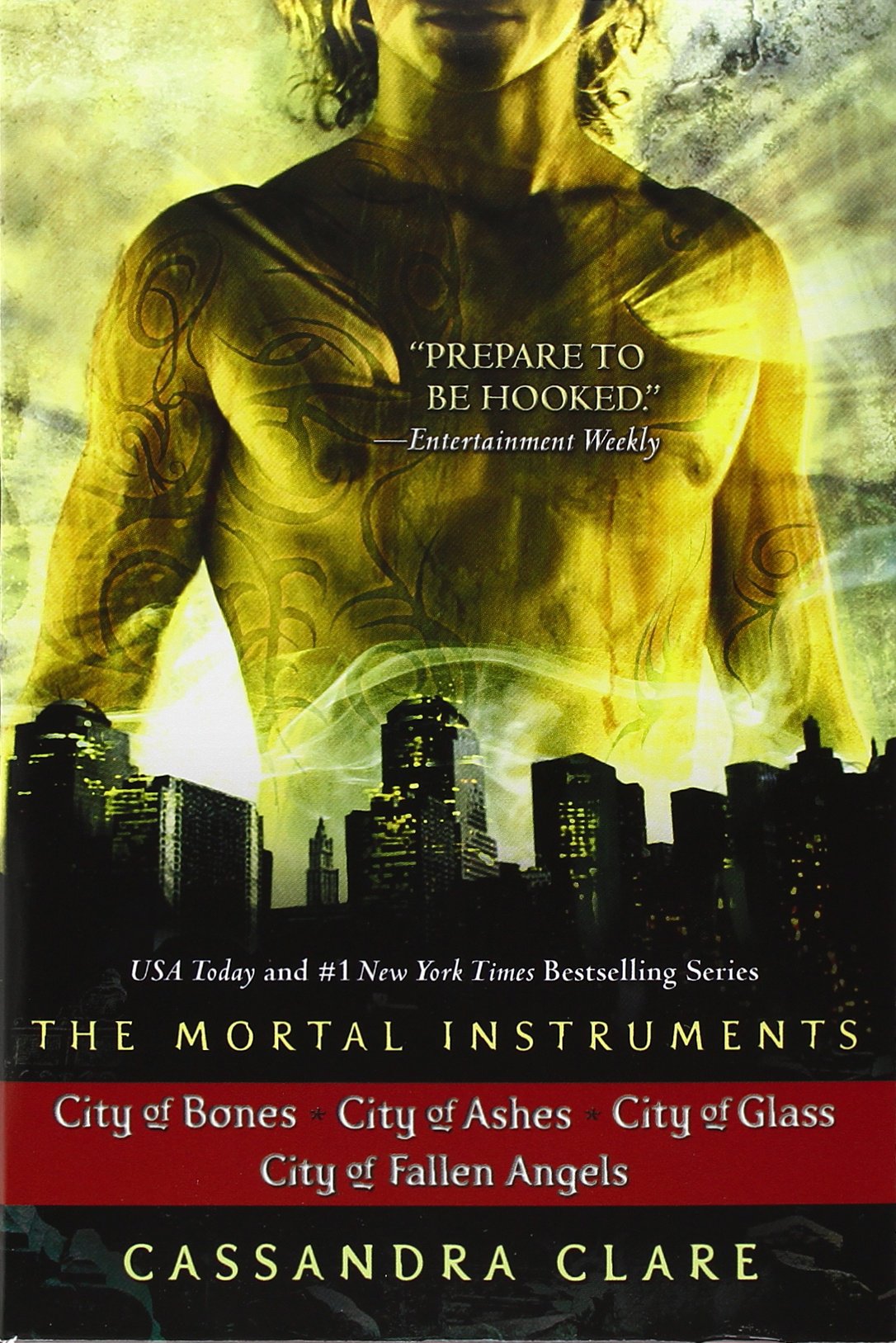 The Mortal Instruments: City of Bones; City of Ashes; City of Glass; City of Fallen Angels Fiction