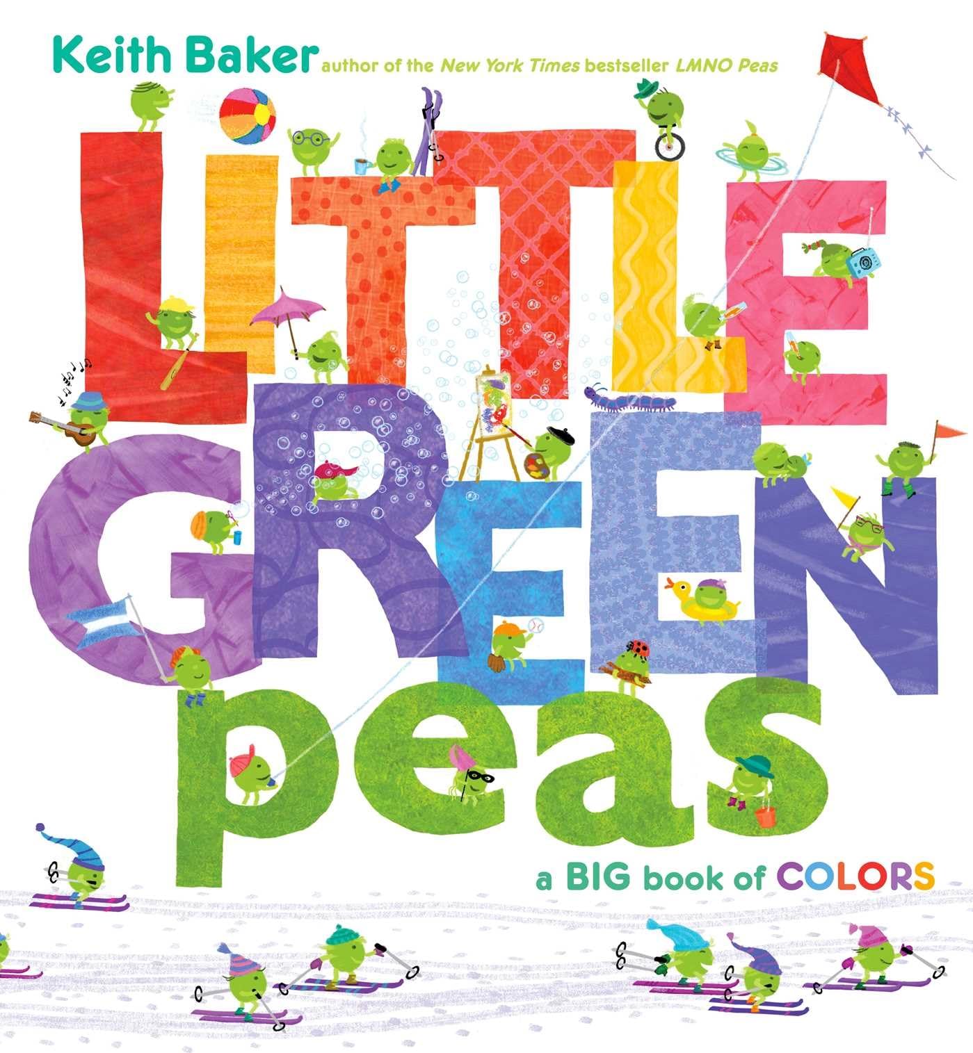 Little Green Peas: A Big Book of Colors book