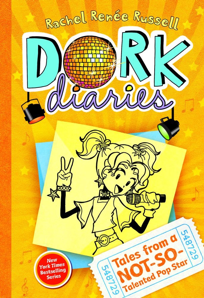 Dork Diaries 3 Book Collection BOOKS 2, 3 , 3 1/2 (Tales from a Not So Popular Party Girl, Tales from a Not So Talented Pop Star, How to Dork Your Diary) book