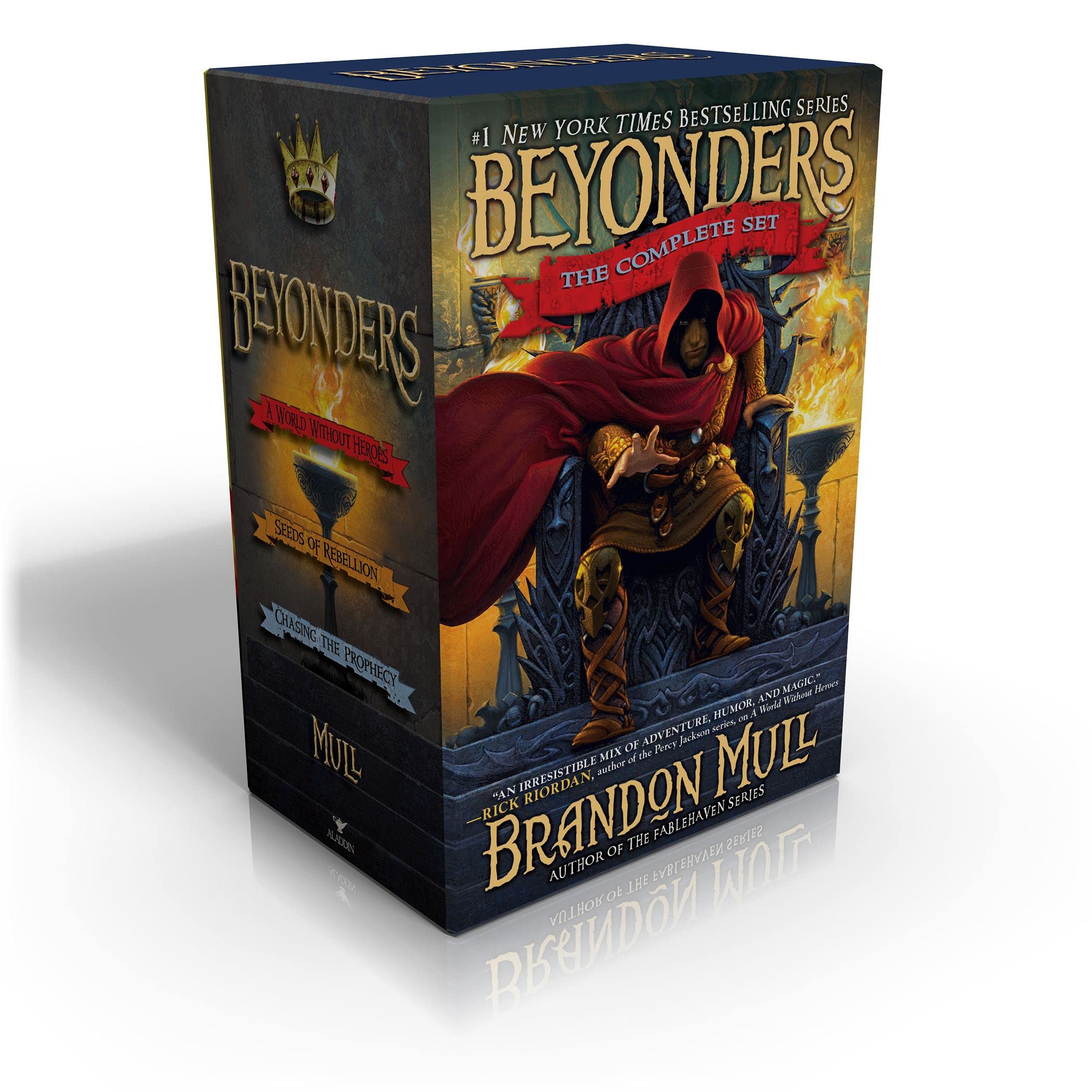 Beyonders The Complete Set (Boxed Set): A World Without Heroes; Seeds of Rebellion; Chasing the Prophecy Fairy Tales & Legends