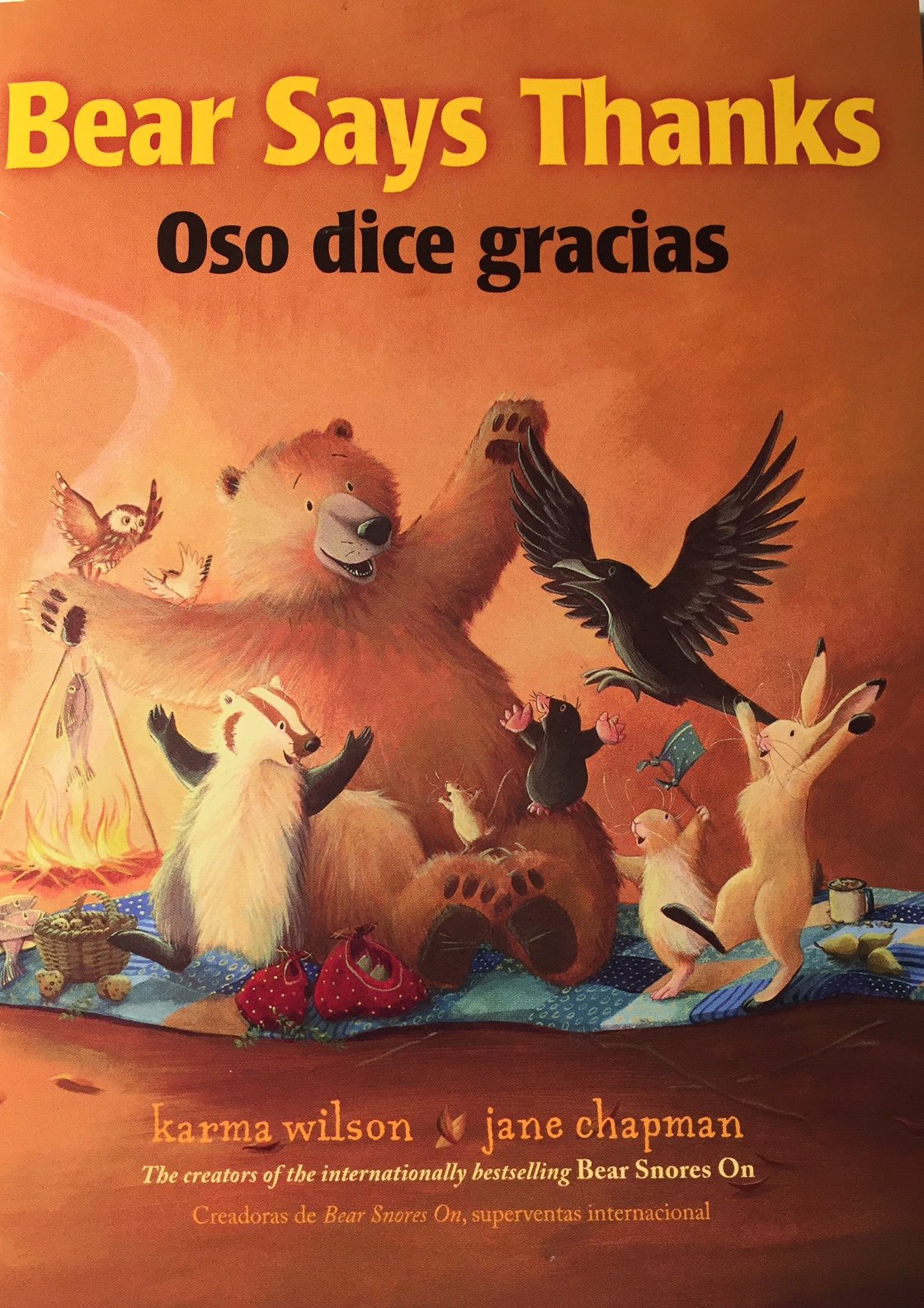 Bear Says Thanks; Oso Dice Gracias Books