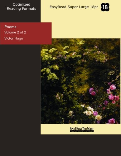 Poems (Volume 2 of 2 ) (EasyRead Super Large 18pt Edition) Poetry