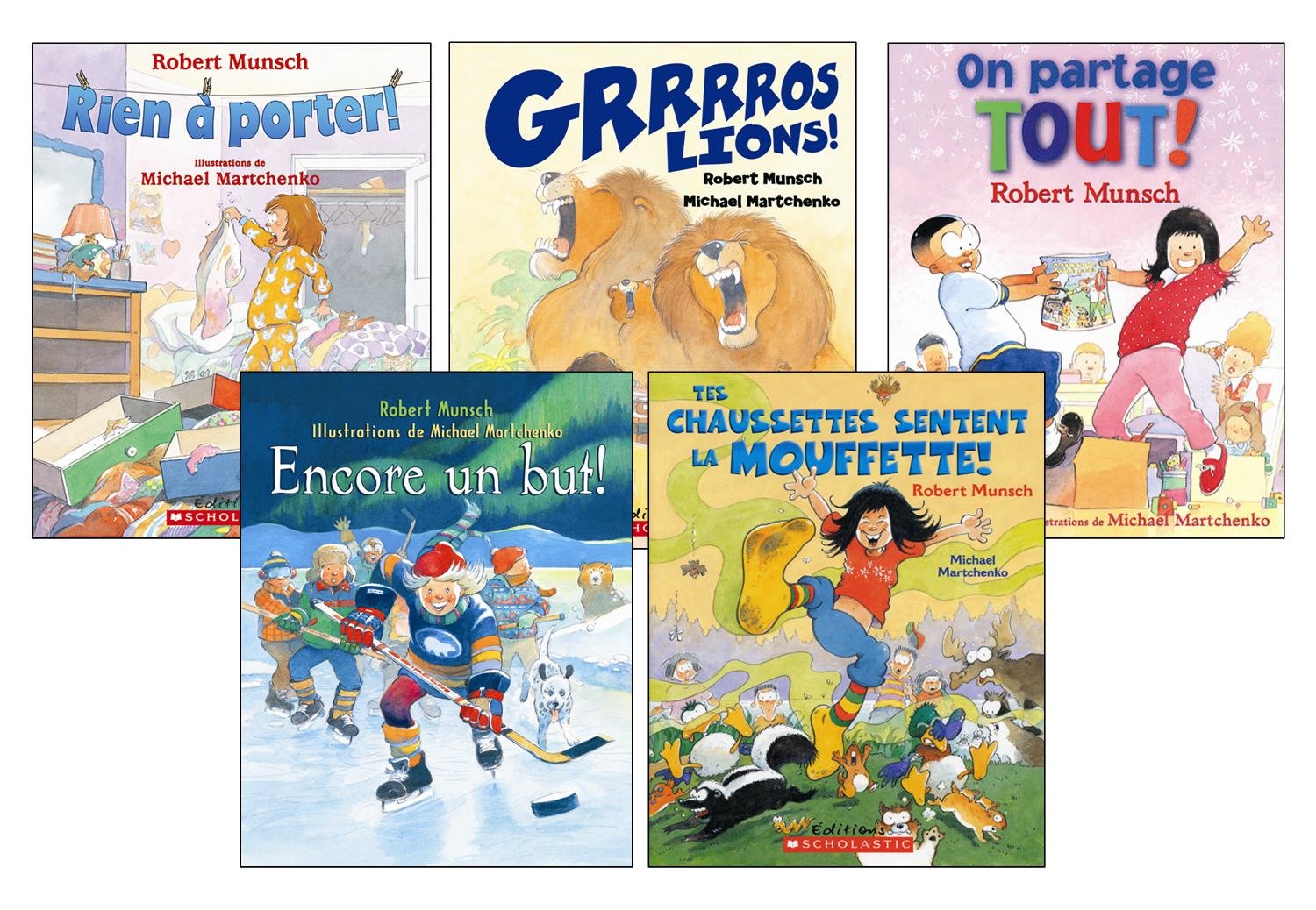 More Laughs with Robert Munsch, in French! (Pre-K to Grade 3) Books