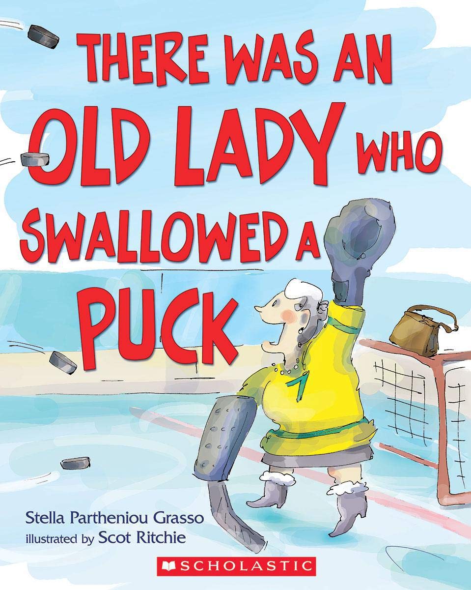 There Was an Old Lady Who Swallowed a Puck Books