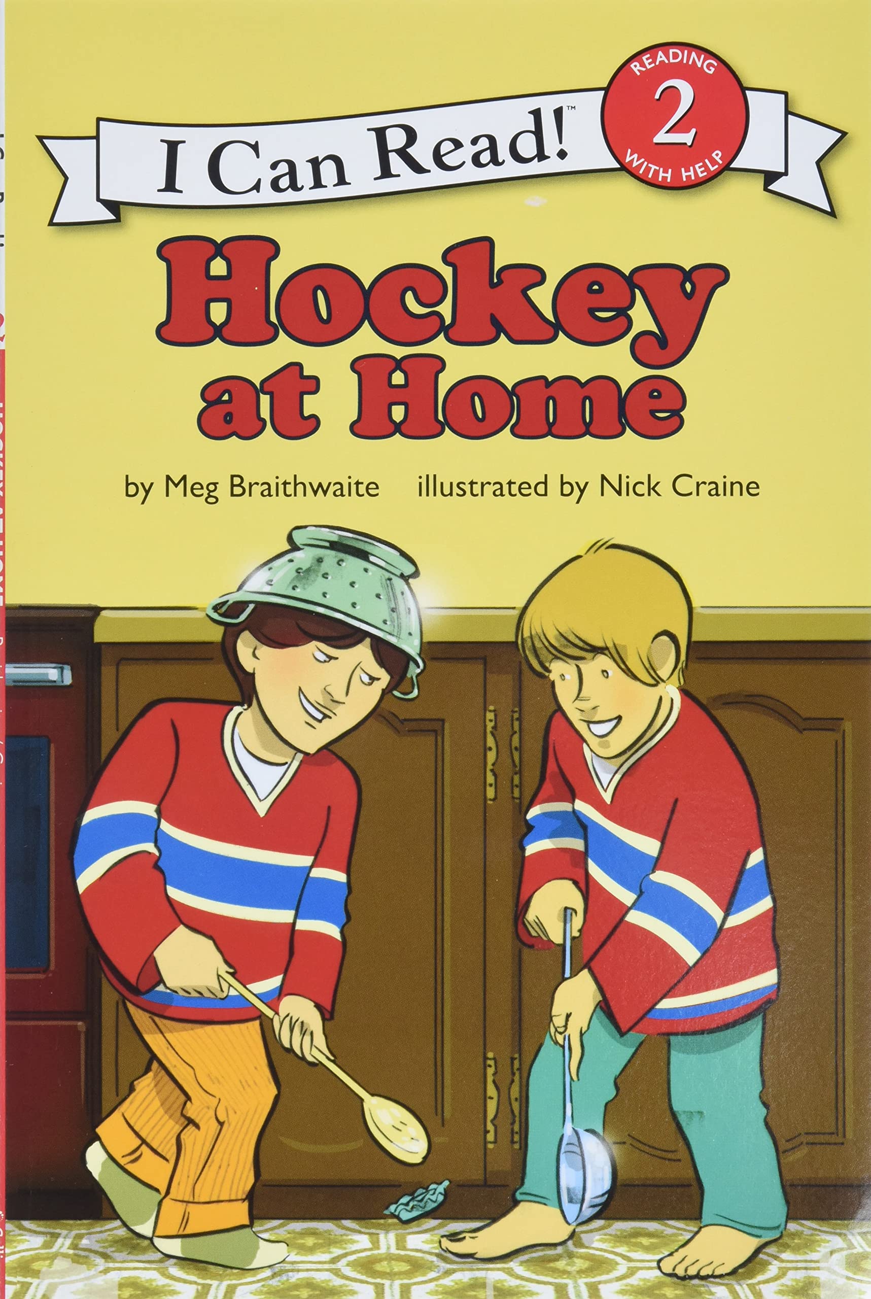 I Can Read Hockey Stories: Hockey at Home Study Guides