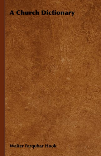 Product Image: A Church Dictionary