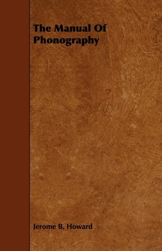 Product Image: The Manual of Phonography