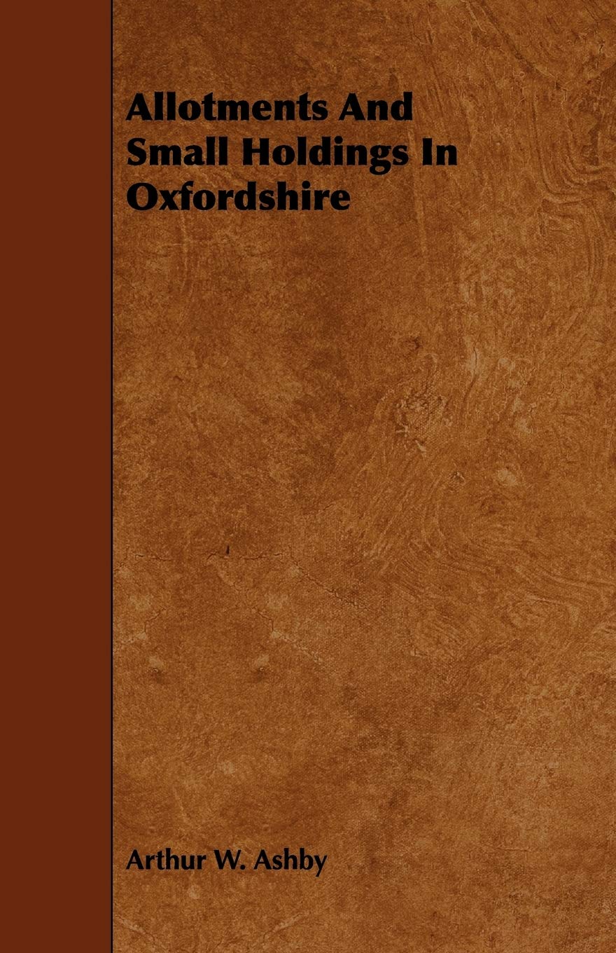 Allotments And Small Holdings In Oxfordshire Law