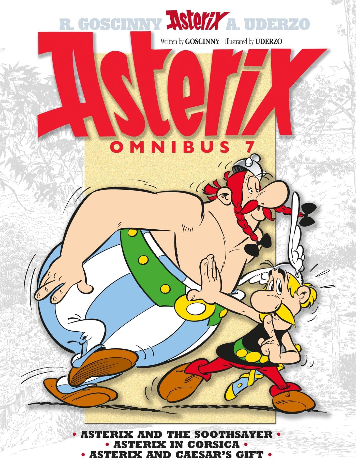 Asterix: Asterix Omnibus 7: Asterix and The Soothsayer, Asterix in Corsica, Asterix and Caesar's Gift book