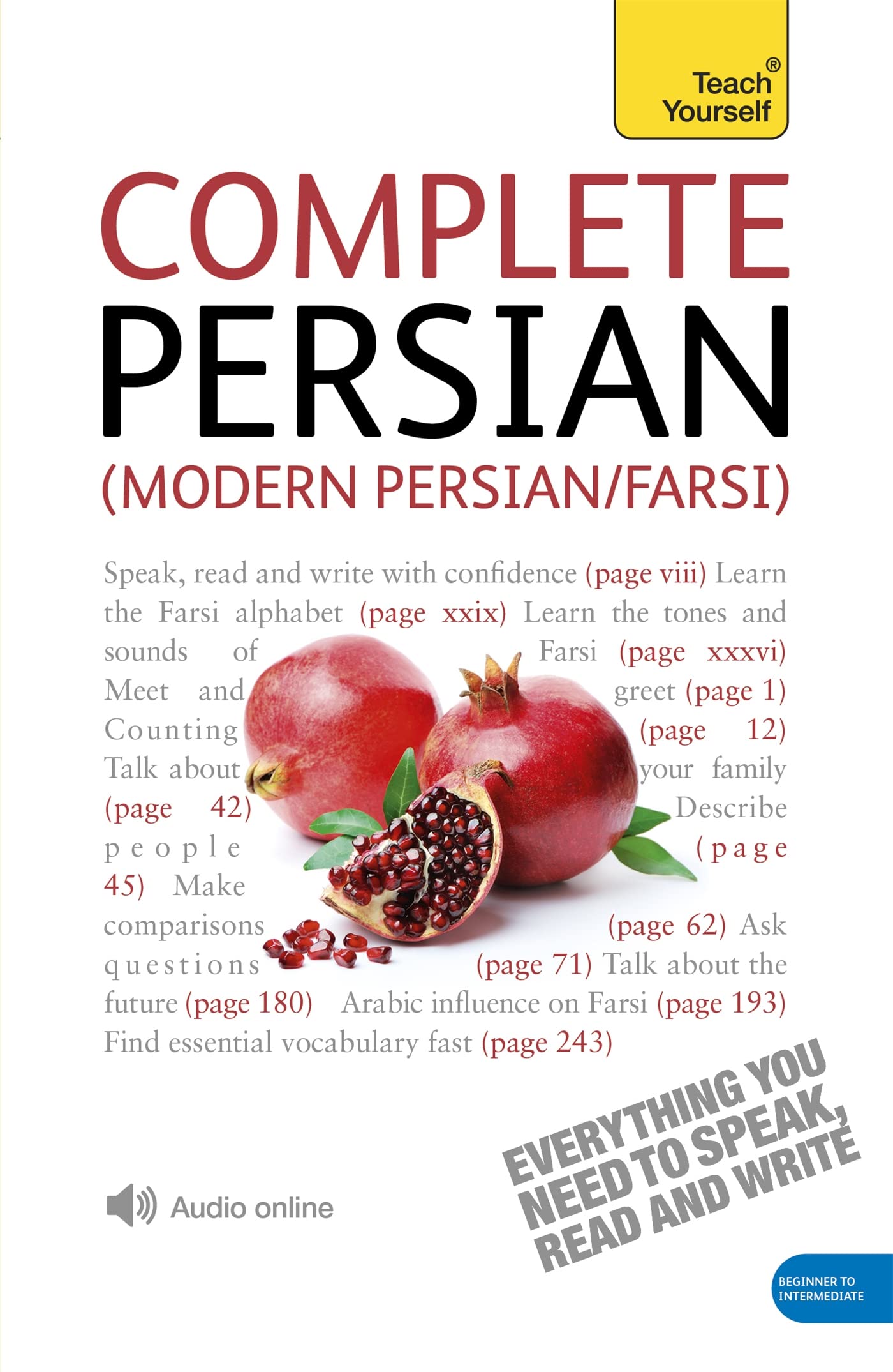 Complete Modern Persian Beginner to Intermediate Course: Learn to read, write, speak and understand a new language with Teach Yourself book