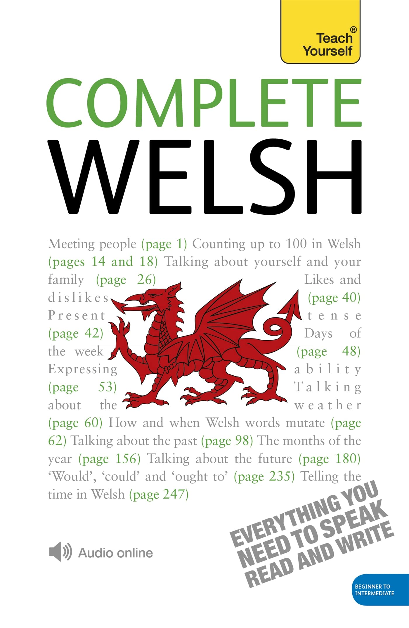 Complete Welsh Beginner to Intermediate Book and Audio Course: Learn to Read, Write, Speak and Understand a New Language with Teach Yourself Social Sciences