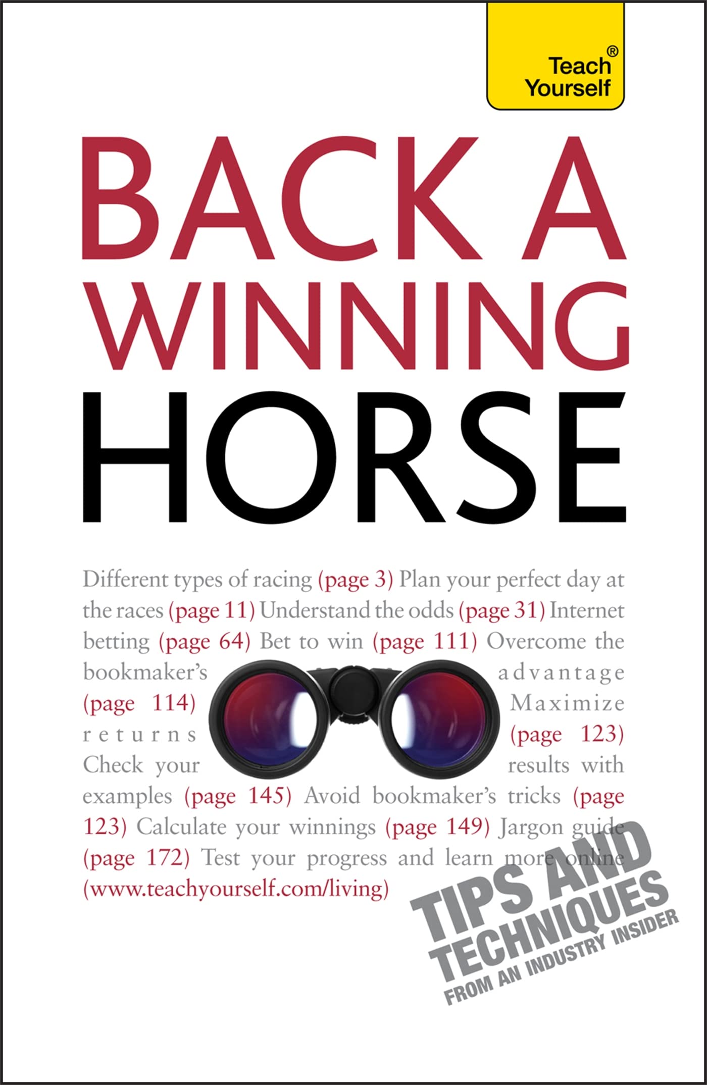Back a Winning Horse: An introductory guide to betting on horse racing book