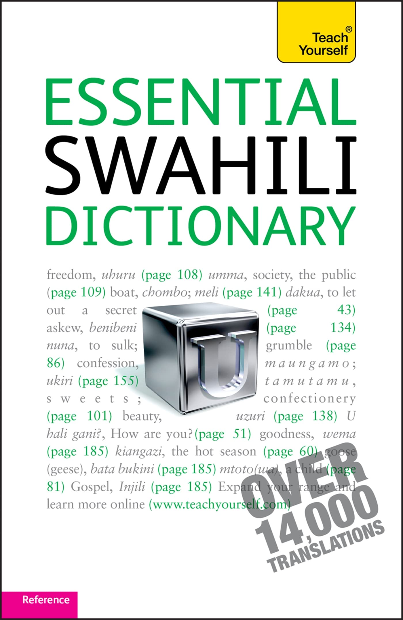Essential Swahili Dictionary: Teach Yourself: Over 14,000 Translations Study Guides