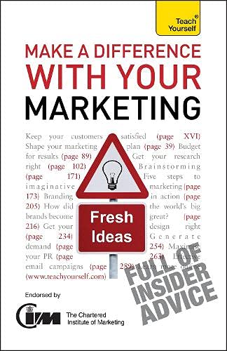 Product Image: Make a Difference with Your Marketing: Teach Yourself