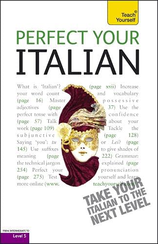 Product Image: Perfect Your Italian Audio Support: Teach Yourself