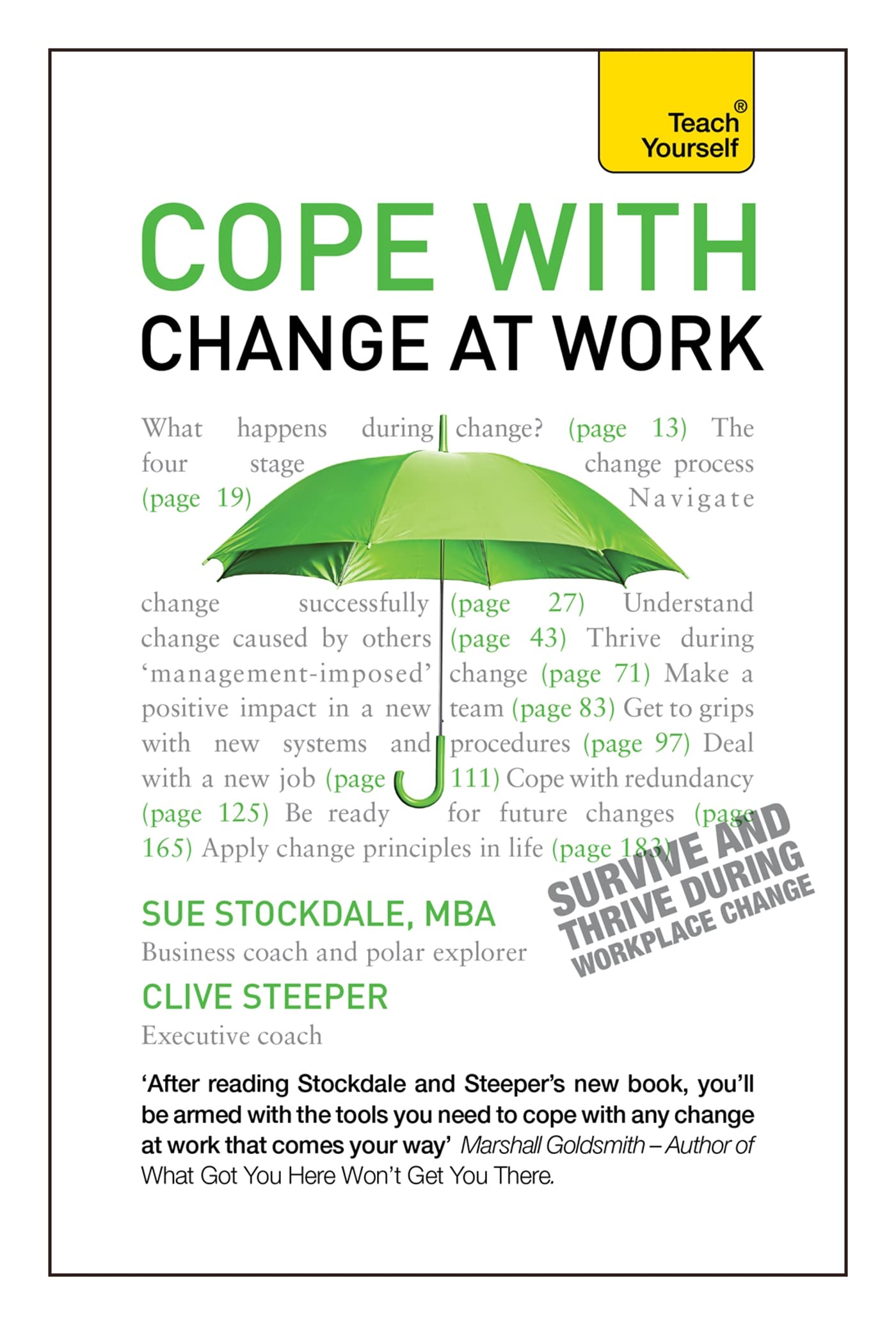 Cope with Change at Work: A practical, positive companion for dealing with organisational change book