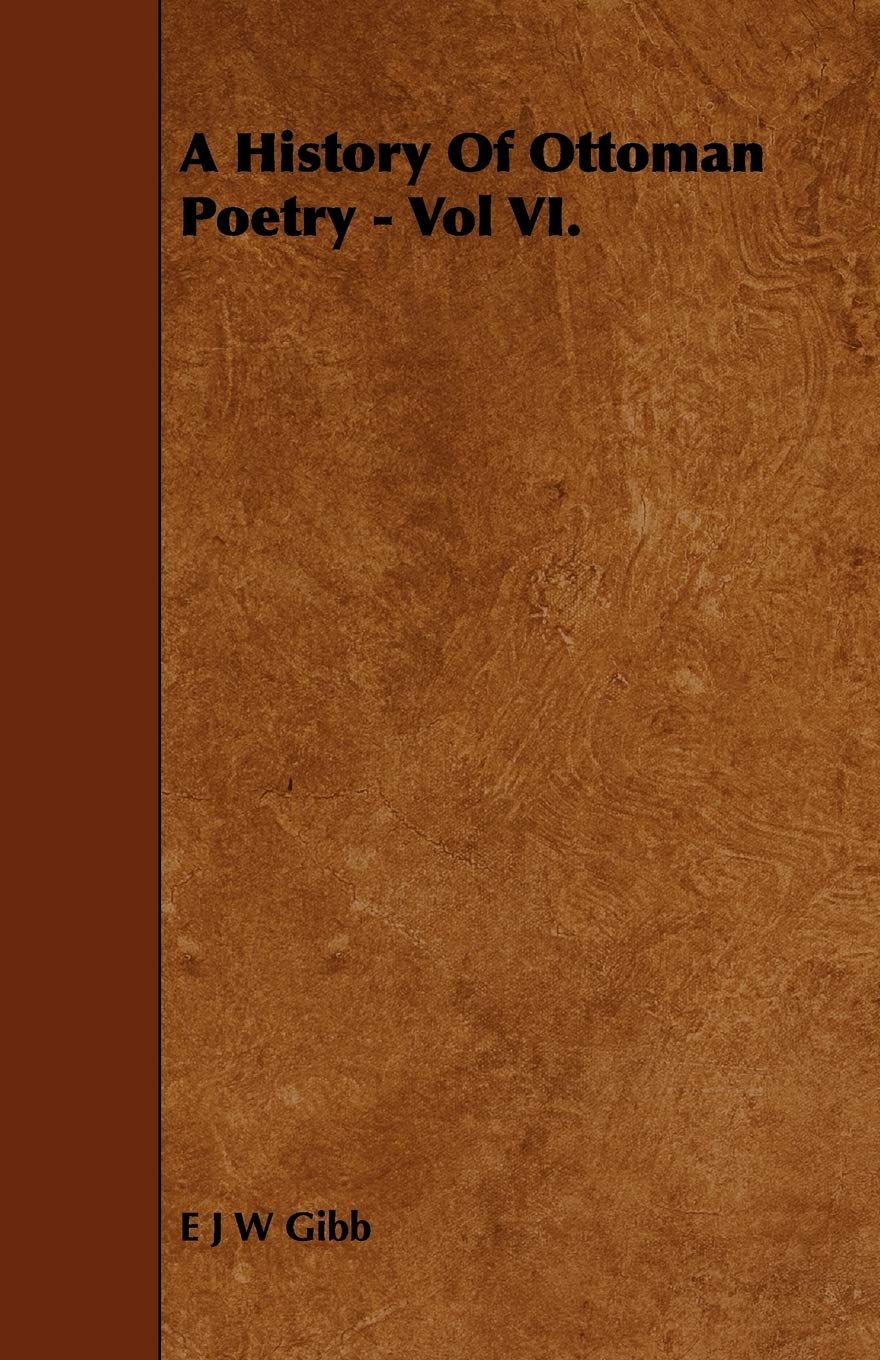 A History of Ottoman Poetry (5) book