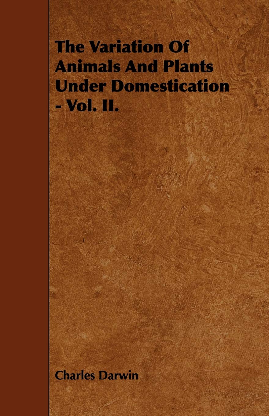 The Variation of Animals and Plants Under Domestication (2) Mathematics