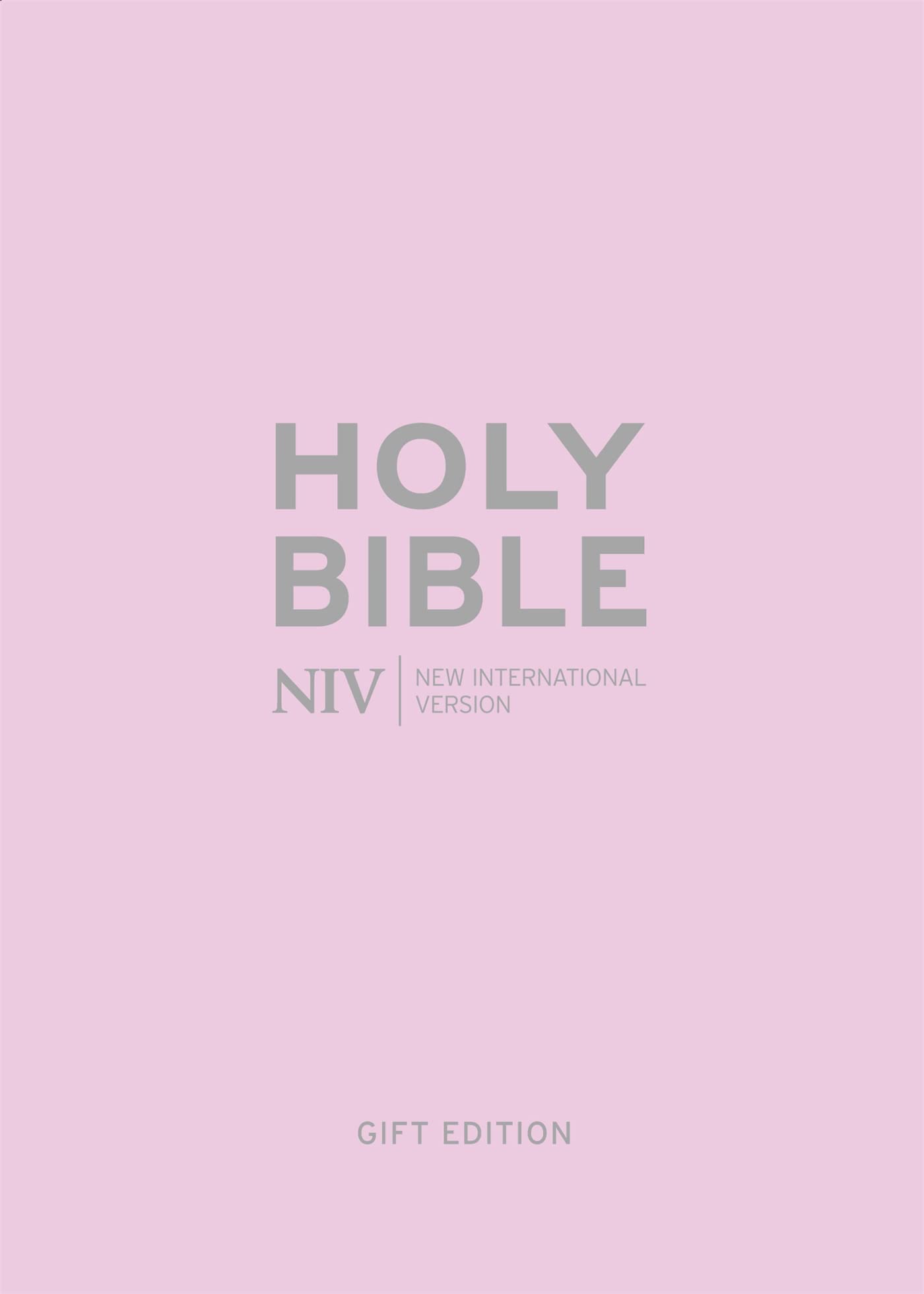 NIV Pocket Pastel Pink Soft-tone Bible Parents & Children