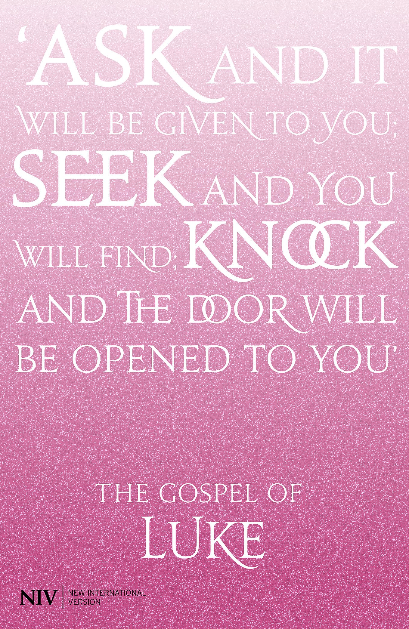 NIV Gospel of Luke (New International Version) Religion & Esotericism