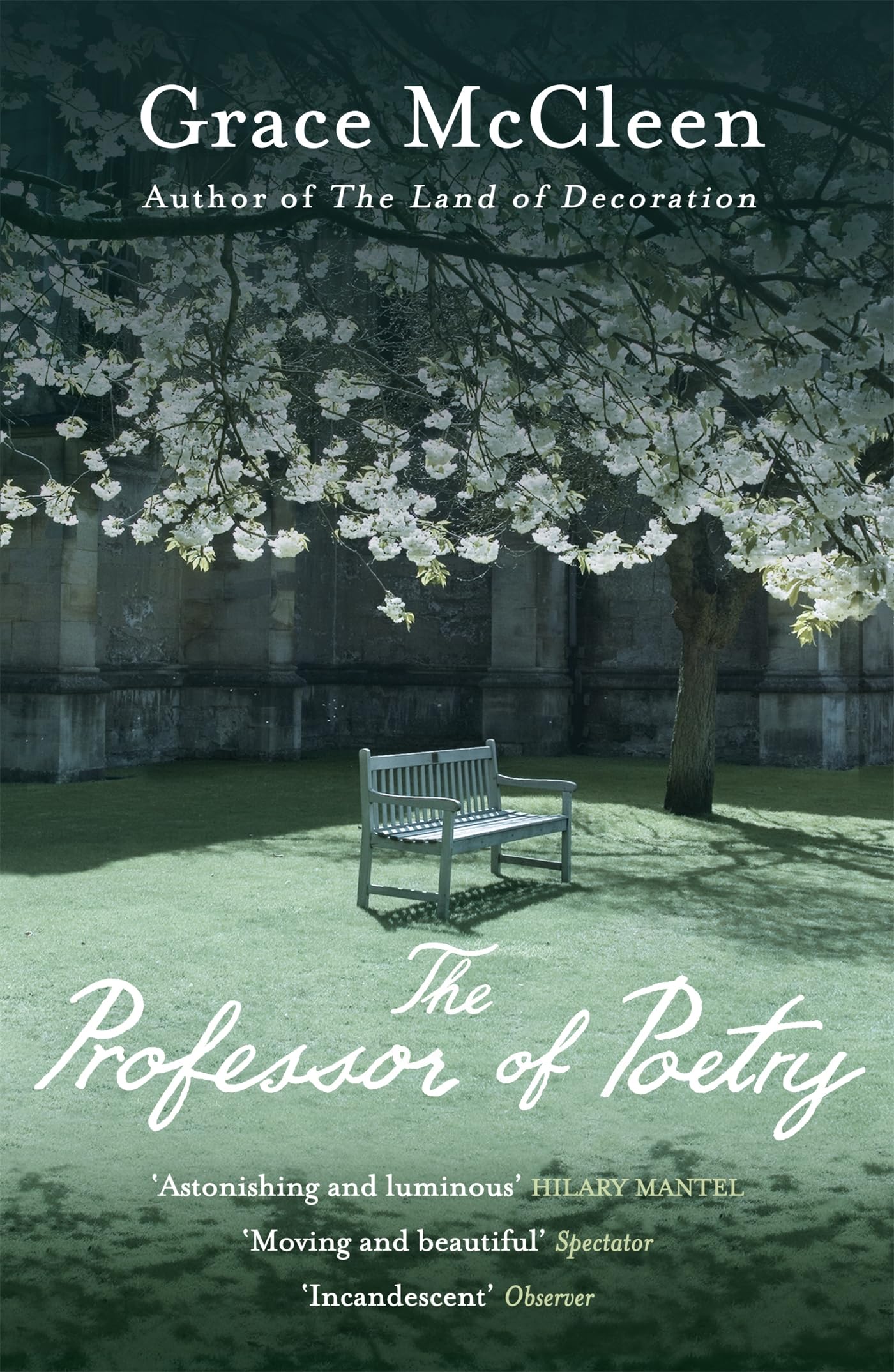 The Professor of Poetry Contemporary literature