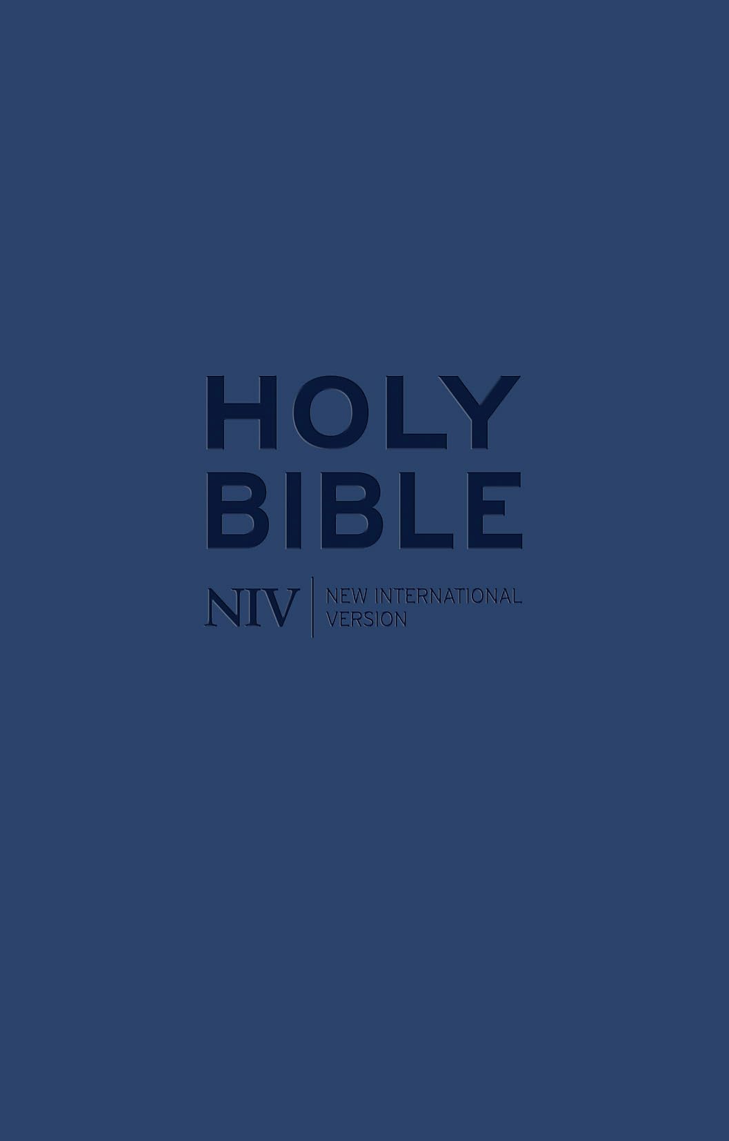 NIV Tiny Navy Soft-tone Bible with Zip (New International Version) Religion & Esotericism