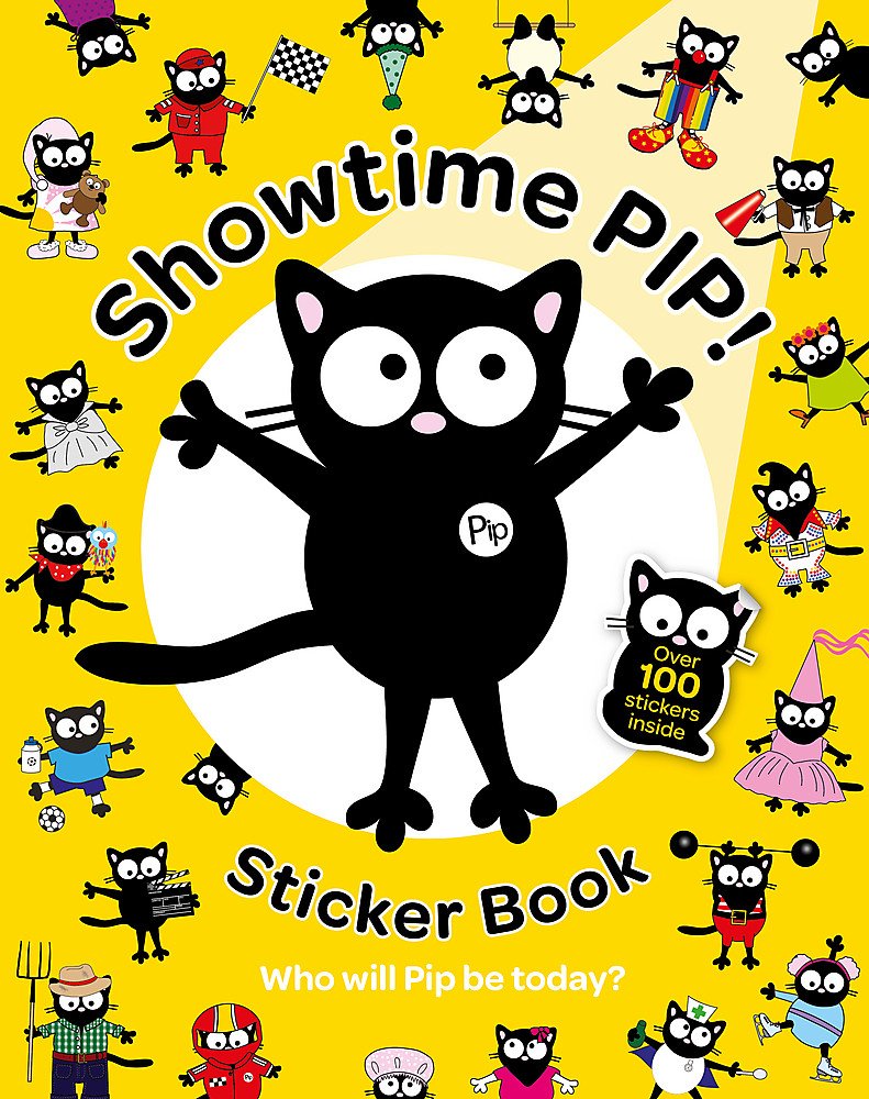 Showtime Pip! Sticker Book (My Cat Pip) Study Guides