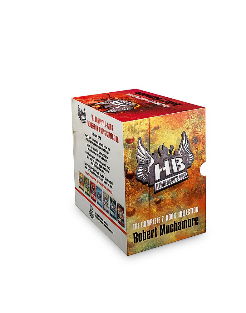 Robert Muchamore Hendersons Boys 7 Books Collection Set RRP: £48.93 (One Shot Kill, Scorched Earth, The Prisoner, Secret Army, Grey Wolves, The Escape, Eagle Day) Books
