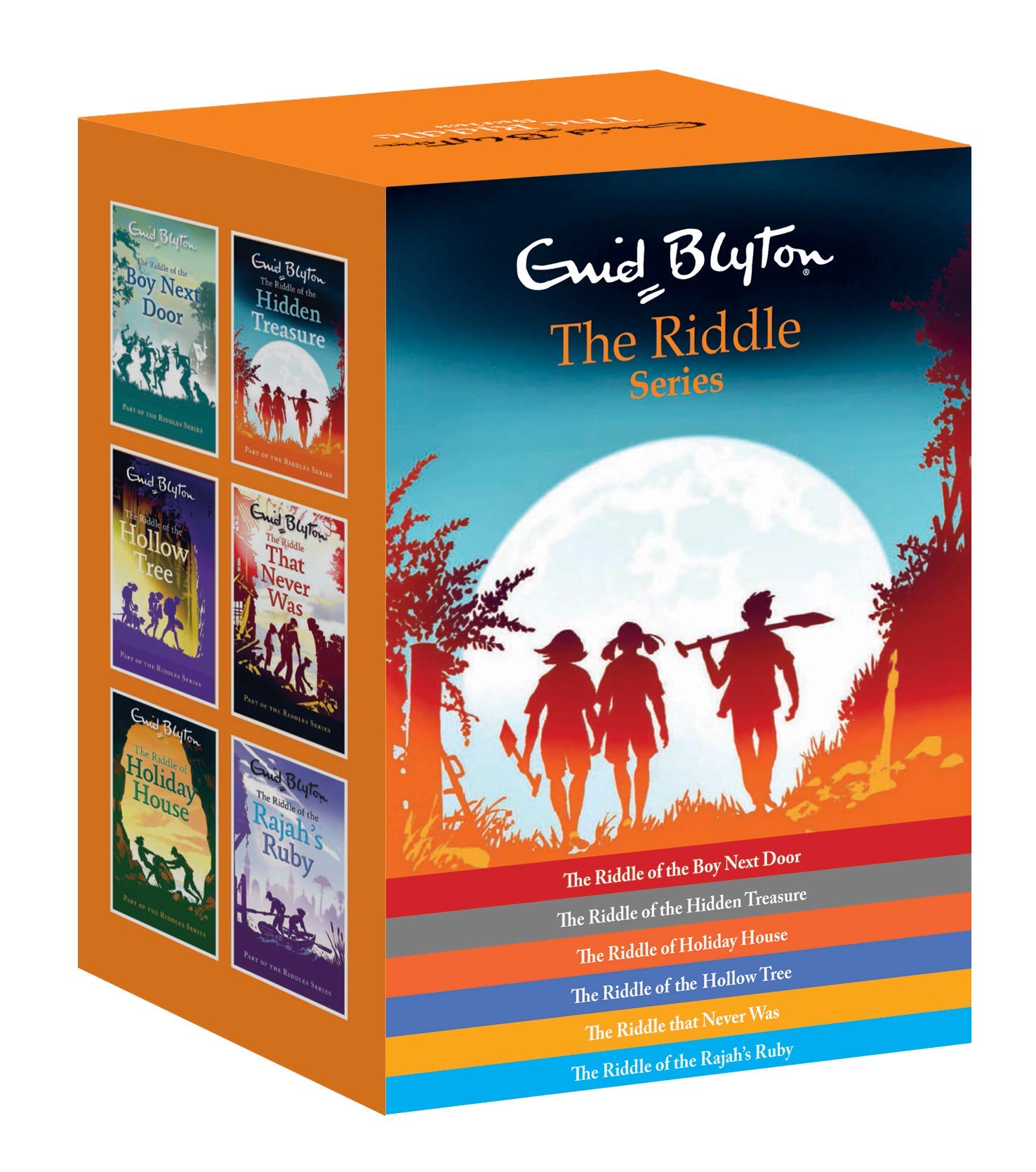 Anid Blyton - The Riddle Series The set of 6 books ENID BLYTON book