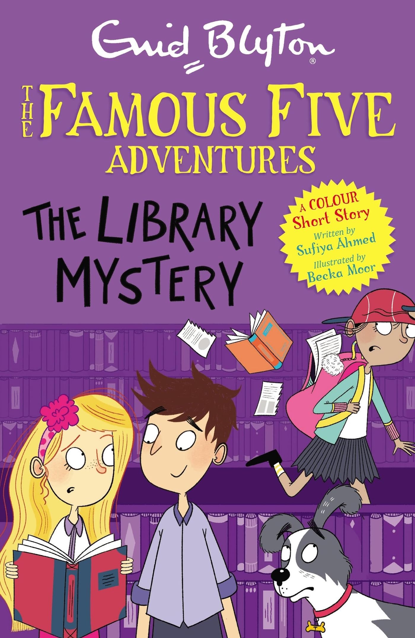 Famous Five Colour Short Stories: The Library Mystery: Book 16 (Famous Five: Short Stories, Band 16) Novels & Short Stories