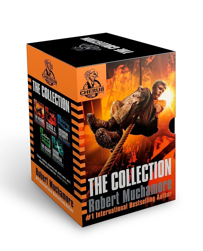 Cherub Series 1 Collection 5 Books Box Set (Bücher 1 bis 5) von Robert Muchamore (The Recruit, Klasse A, Maximum Security, The Killing & Divine Madness) Crime & Thriller