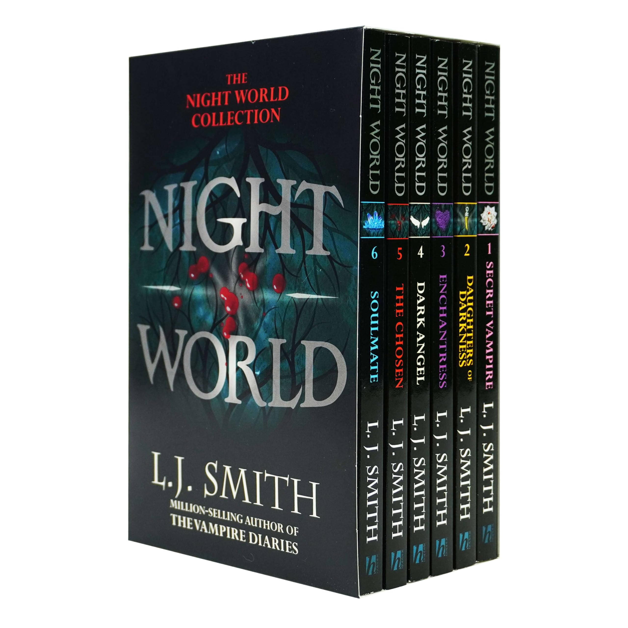 Night World Series 6 Books Collection Box Set (Secret Vampire, Daughters Of Darkness, Enchantress, Dark Angel, The Chosen & Soulmate) Books