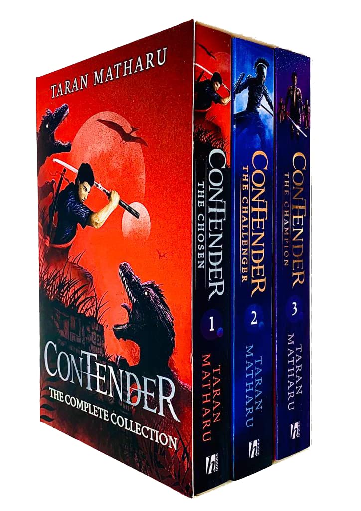 Contender The Complete Collection Series Books 1 -3 Box Set by Taran Matharu (The Chosen, The Challenger & The Champion) Fantasy & Sci-Fi