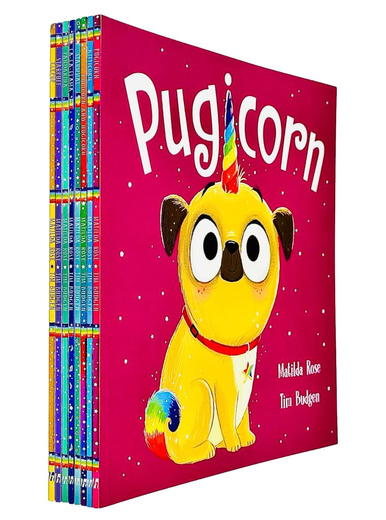 Magic Pet Shop Series 8 Books Collection Set By Matilda Rose(Pugicorn, Kitticorn, Pugicorn and Hugicorn, Starwhal, La-La-Llama, Pandarina, Starpuff & Elepop) Novels & Short Stories