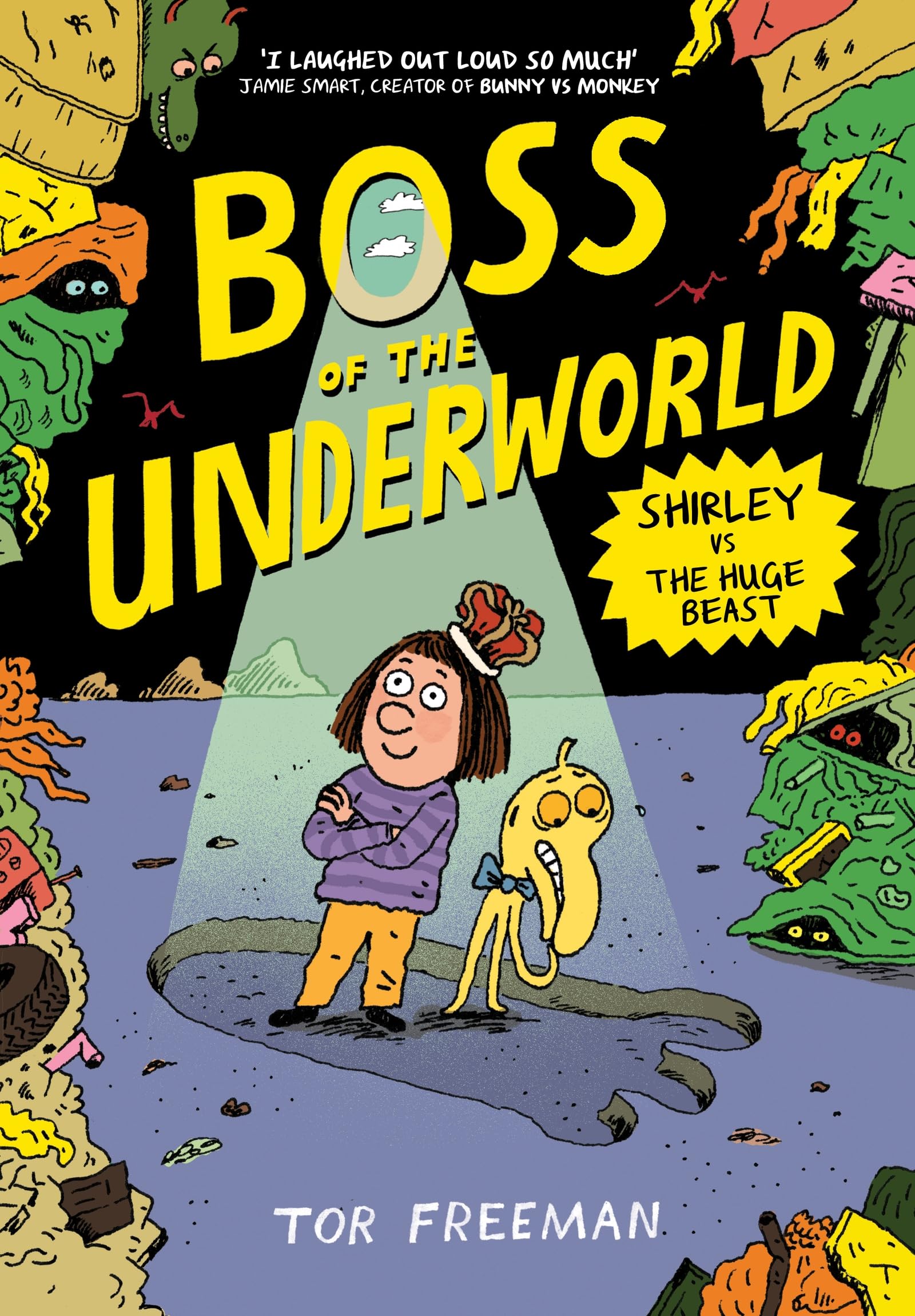 Boss of the Underworld: Shirley vs the Huge Beast Manga
