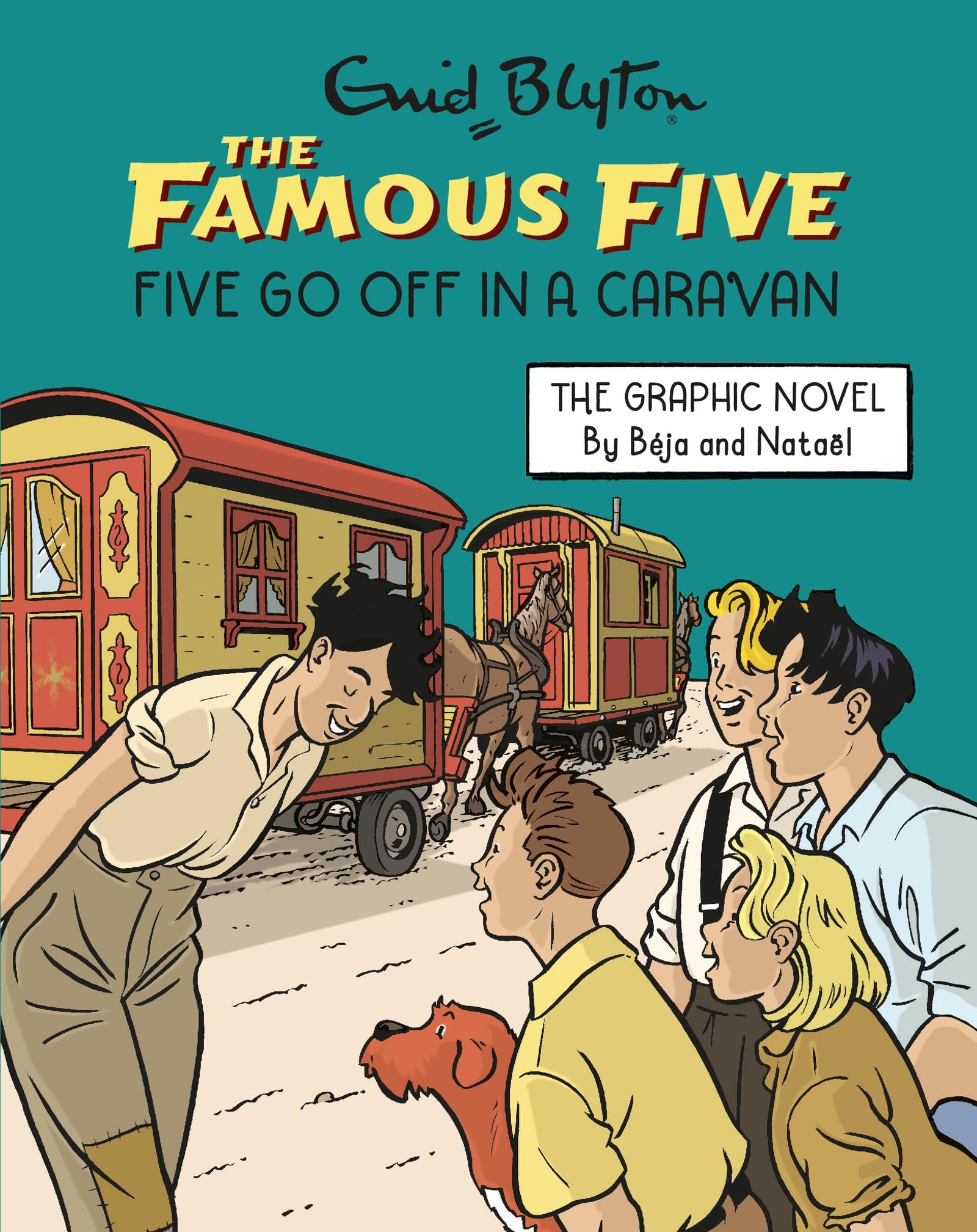 Famous Five Graphic Novel 06: Five Go Off in a Caravan Manga