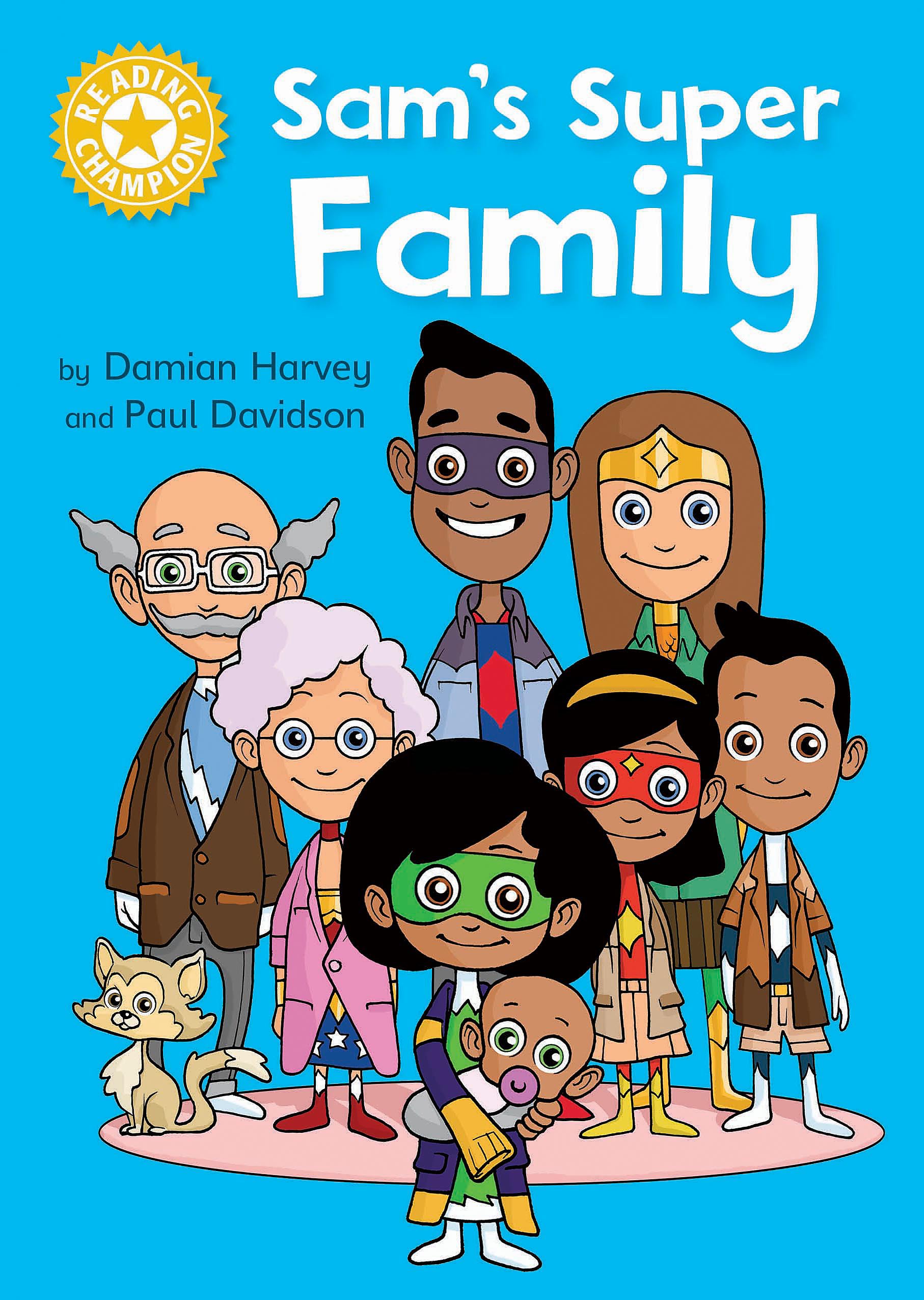 Sam's Super Family: Independent Reading Yellow (Reading Champion) Manga