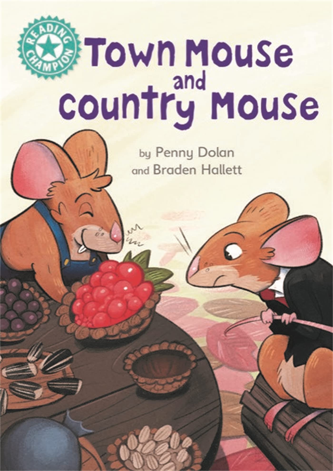 Reading Champion: Town Mouse and Country Mouse: Independent Reading Turquoise 7 Professional & Reference Books