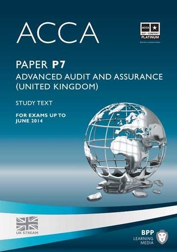Product Image: ACCA - P7 Advanced Audit and Assurance (UK): Study Text