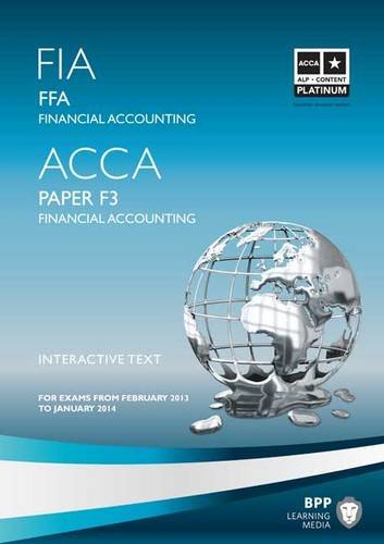 Fia Foundations of Financial Accounting - Ffa (FIA Foundations of Financial Accounting - FFA: Study Text) Books