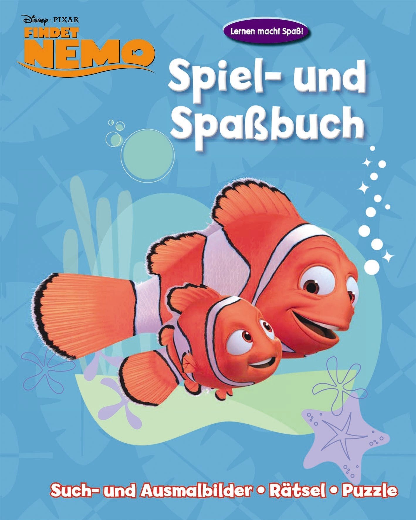 Disney: Activity 2 Findet Nemo: Spiel- und Spaßbuch/ Such- und Ausmalbilder-Rätzel-Puzzle: Such- und Ausmalbilder Rätsel Puzzle Tiptoi & Games