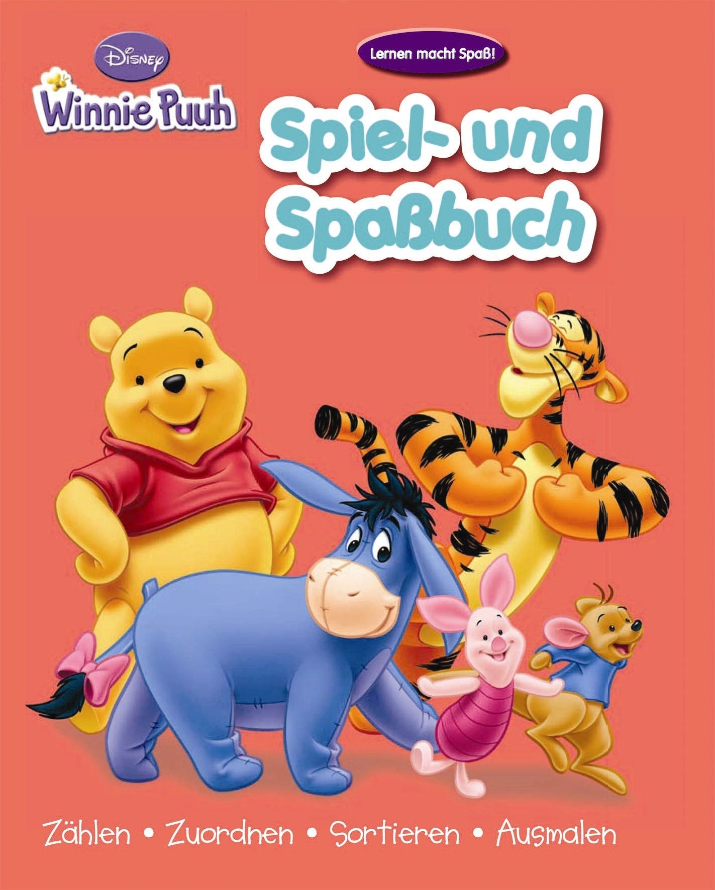 Disney: Activity 2 Winnie Puuh: Zählen Zuordnen Sortieren Ausmalen Tiptoi & Games