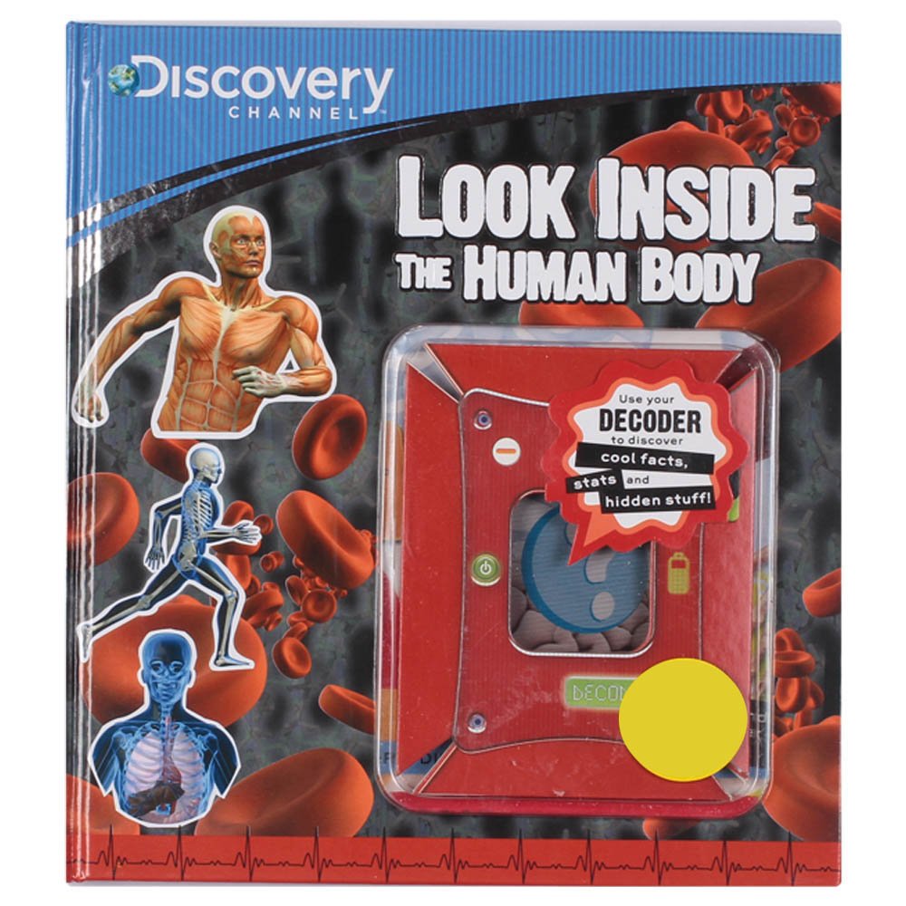 Discovery Decoder Book: Look Inside the Human Body Non-fiction