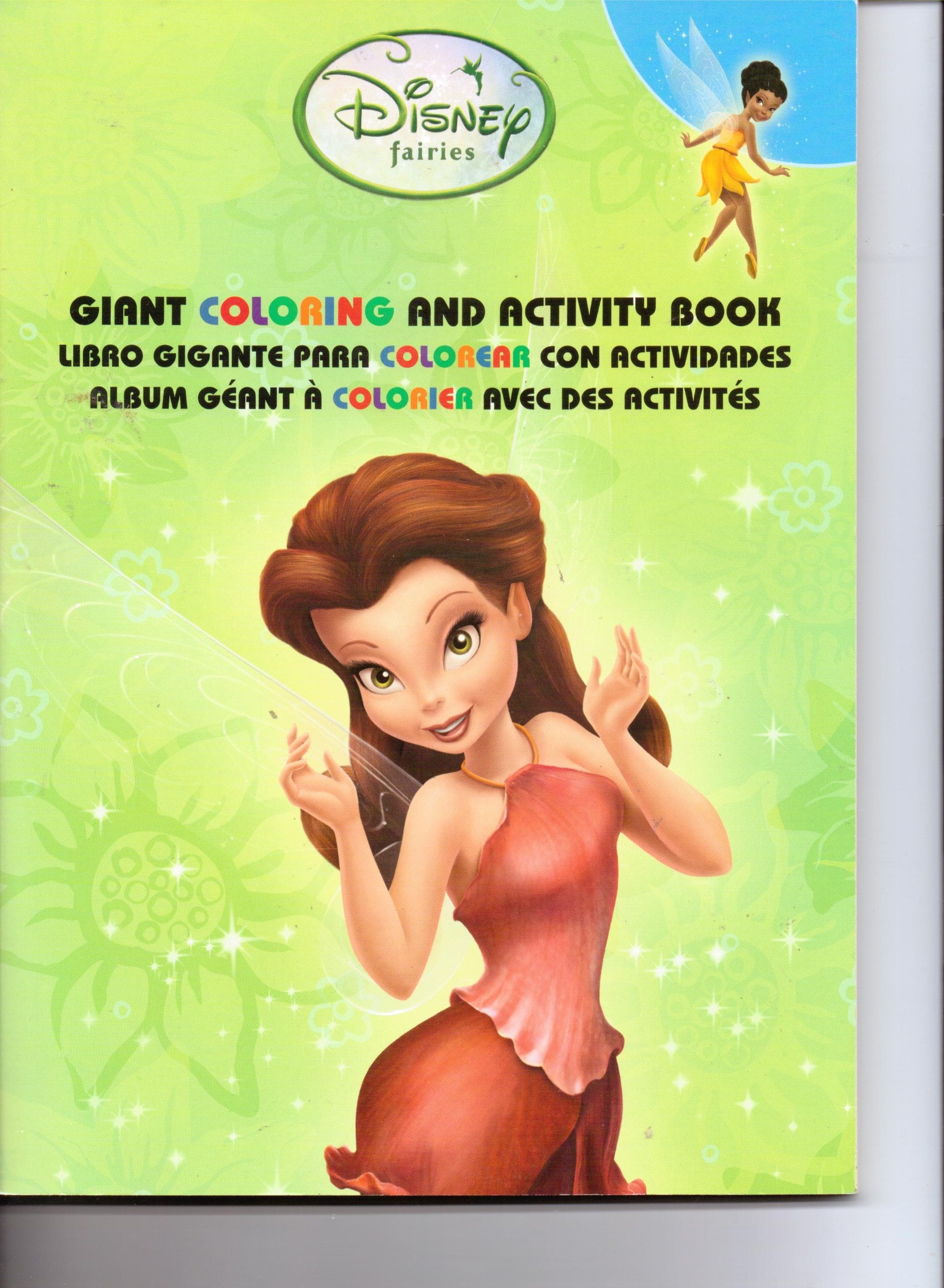 Disney Fairies Trilingual French, English & Spanis Books
