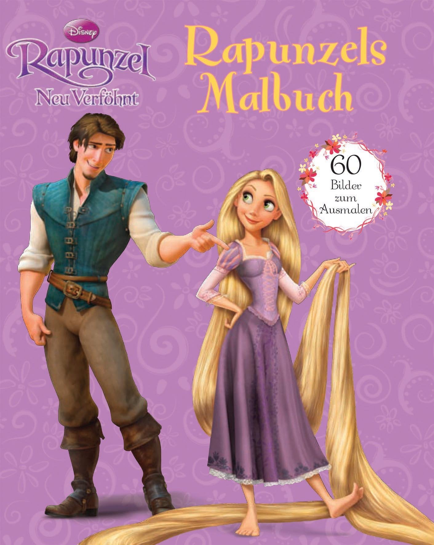 Disney: Rapunzel - neu verföhnt. Rapunzels Malbuch: 60 Bilder zum Ausmalen Children's books