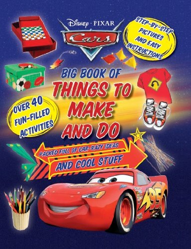 Disney Pixar Cars Big Book of Things to Make and Do Tiptoi & Games